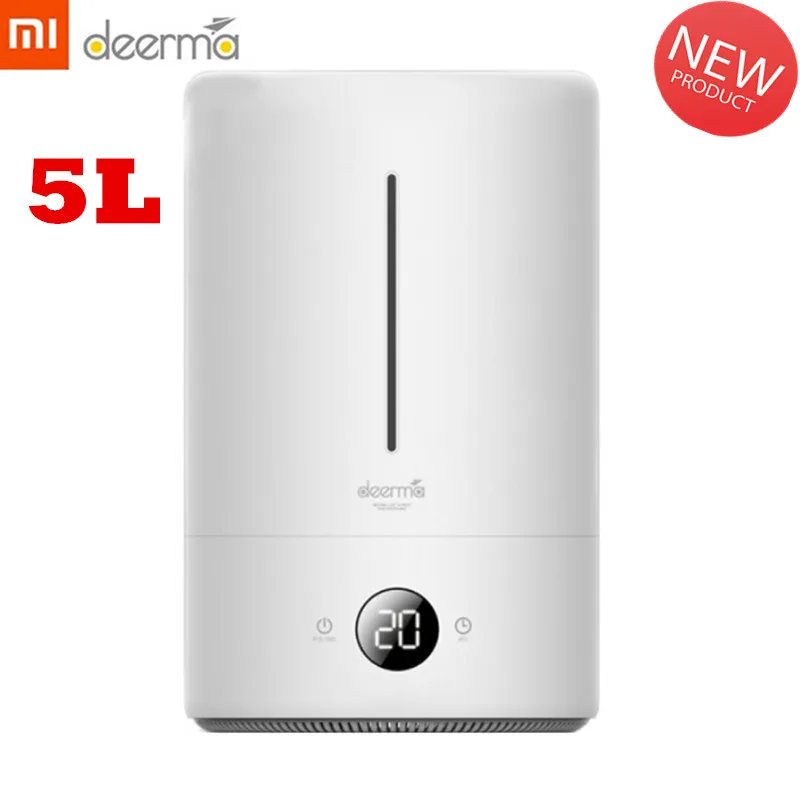 Xiaomi Deerma 5L Air Humidifier Ultrasonic Oil Diffuser Aromatherapy Humidifier Air Purifying Mist Maker For Home Office 
Xiaomi Deerma 5L Air Humidifier Ultrasonic Oil Diffuser Aromatherapy Humidifier Air Purifying Mist Maker For Home Office