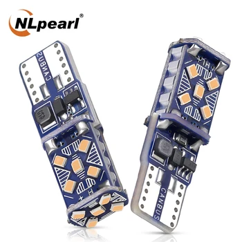 NLpearl 2x Signal Lamp 12V 15SMD 2016 Chip W5W Led 168 194 Bulbs T10 W5W Led Canbus Car Interior Dome Lamp Wedge Side Light
NLpearl 2x Signal Lamp 12V 15SMD 2016 Chip W5W Led 168 194 Bulbs T10 W5W Led Canbus Car Interior Dome Lamp Wedge Side Light