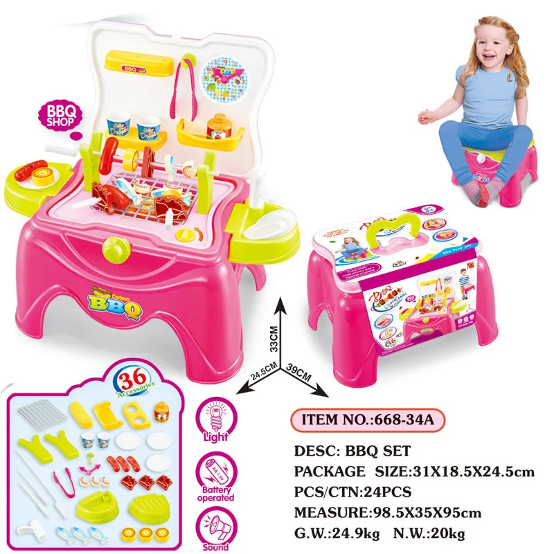 Children Play House Model Electric Barbecue Grills Toy Baby Kitchen Kitchenware Educational Parent And Child Interactive Game To
Children Play House Model Electric Barbecue Grills Toy Baby Kitchen Kitchenware Educational Parent And Child Interactive Game To