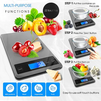 Household 15kg Food Diet Postal Kitchen Scales balance Measuring 1G High-Precision LED Electronic Scales Charging USB
Household 15kg Food Diet Postal Kitchen Scales balance Measuring 1G High-Precision LED Electronic Scales Charging USB