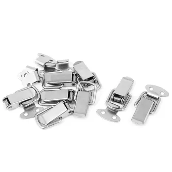 uxcell 8pcs Toolbox Chest Box Spring Loaded Straight Loop Toggle Catch Latch Hasp
uxcell 8pcs Toolbox Chest Box Spring Loaded Straight Loop Toggle Catch Latch Hasp