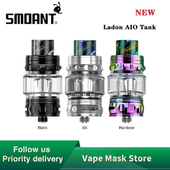 New Original Smoant Ladon AIO Tank 6ml/4ml Capacity SubohmTank fit regular subohm coils and RBA base 510 Thread Vape Vaporizer
New Original Smoant Ladon AIO Tank 6ml/4ml Capacity SubohmTank fit regular subohm coils and RBA base 510 Thread Vape Vaporizer