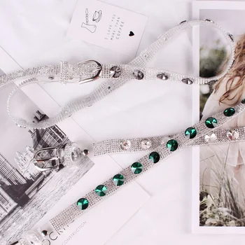 bling Diamonds crystal decorate belt fashion transparent laser Plastic belts Woman Pin buckle
bling Diamonds crystal decorate belt fashion transparent laser Plastic belts Woman Pin buckle