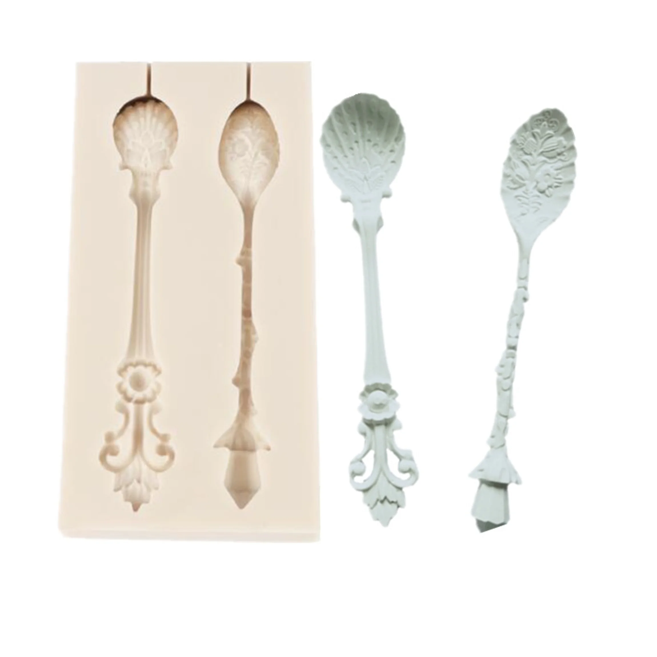 1pc Spoon Cake Fondant Molds Cake Decorating Tools Silicone Molds For Baking DIY Pastry And Bakery Accessories FTM1865
1pc Spoon Cake Fondant Molds Cake Decorating Tools Silicone Molds For Baking DIY Pastry And Bakery Accessories FTM1865