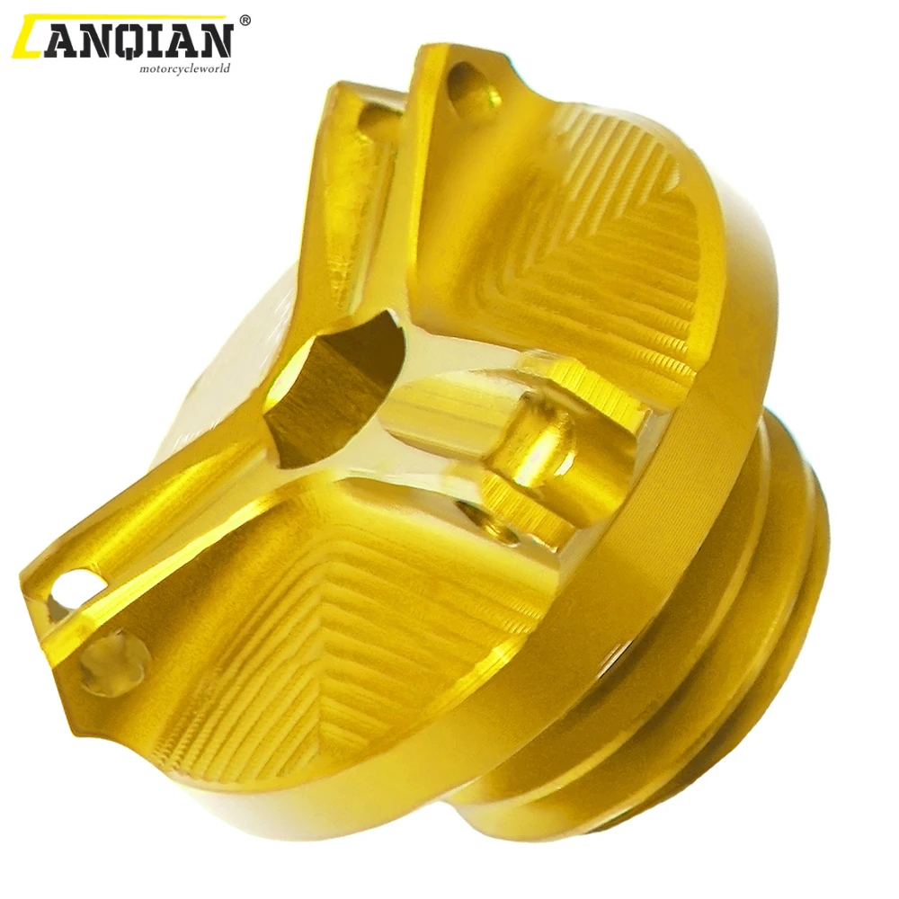 Фото Motorcycle Universal Gas Cap Accessories CNC Engine oil filter cup plug cover for moto Africa twin 2016 Honda CRF1000L Tank | Автомобили и