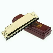 10 Holes 20 Tones Harmonica Copper Board Stainless Steel ABS Comb Blues Harmonica Professional C Key Pocket Mouth Organ
10 Holes 20 Tones Harmonica Copper Board Stainless Steel ABS Comb Blues Harmonica Professional C Key Pocket Mouth Organ
