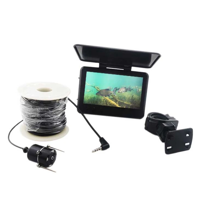 4.3 Inch Underwater Fish Finder Fishing Camera Waterproof Real-Time IR Night Vision Fishfinder with 30M Cable
4.3 Inch Underwater Fish Finder Fishing Camera Waterproof Real-Time IR Night Vision Fishfinder with 30M Cable