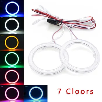 2pcs 12V 70MM DRL Car Fog Headlights Lamp COB Angel Eyes Halo Ring LED Red Light Waterproof Car Styling Accessories
2pcs 12V 70MM DRL Car Fog Headlights Lamp COB Angel Eyes Halo Ring LED Red Light Waterproof Car Styling Accessories