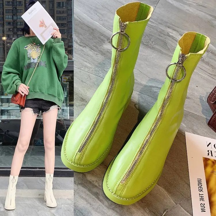 Concise Leisure Womens Boots Ankle Short Low Square Toe Solid Vintage Boots Zipper PU Winter Big Size Shoes
Concise Leisure Womens Boots Ankle Short Low Square Toe Solid Vintage Boots Zipper PU Winter Big Size Shoes