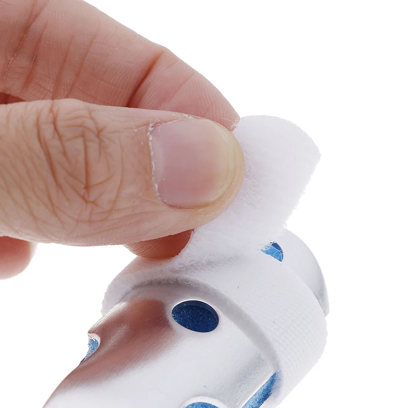 Description Picture 2 of itemMallet Broken Finger/Sprain/Fracture/Pain Relief/ Joint Immobilization Aluminum & Foam Finger Splint Hand Trigger Support Brace