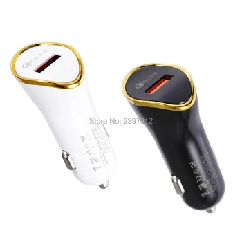 200pcs/lot Quick Car Charger Fast Charging QC3.0 usb Adapter Car Charger Travel charger For mobile phone
200pcs/lot Quick Car Charger Fast Charging QC3.0 usb Adapter Car Charger Travel charger For mobile phone