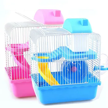 Hamster Cage Multifunctional Pets House Villa Travel Cage for Small Animals P666
Hamster Cage Multifunctional Pets House Villa Travel Cage for Small Animals P666