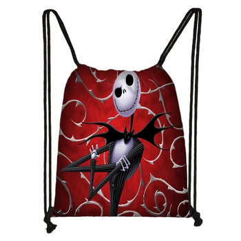 Custom The Nightmare Before Christma Drawstring Bag Satchel Casual Backpack Teenager Storage Bag Women Men 32x38cm*18-1031-02-48
Custom The Nightmare Before Christma Drawstring Bag Satchel Casual Backpack Teenager Storage Bag Women Men 32x38cm*18-1031-02-48