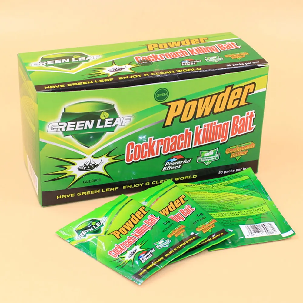 10 Packs Green Leaf Powder Cockroach repellent Cockroach Bait Killer Trap Pest Control Effective Cockroach Killing For Kitchen
10 Packs Green Leaf Powder Cockroach repellent Cockroach Bait Killer Trap Pest Control Effective Cockroach Killing For Kitchen