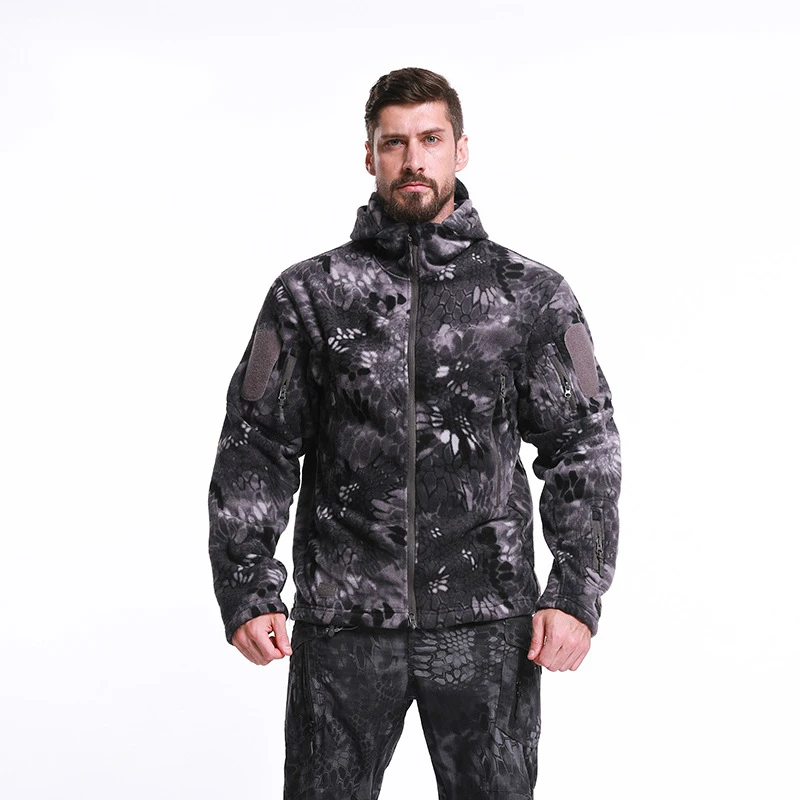 New Men's Military Camouflage Fleece Jacket Autumn Army Tactical Clothing Multicam Male Hiking Windbreakers
New Men's Military Camouflage Fleece Jacket Autumn Army Tactical Clothing Multicam Male Hiking Windbreakers