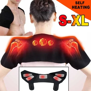 S-XL Magnetic Shoulder Warm Pad Heating Pads For Back Neck Pain Relieve Therapy Protection Spontaneous Heating Massager
S-XL Magnetic Shoulder Warm Pad Heating Pads For Back Neck Pain Relieve Therapy Protection Spontaneous Heating Massager