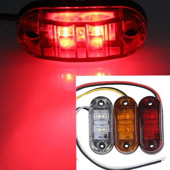 1PC 12V 24V Car truck Led Side Marker Lights for Trailer Turn Signal Side Clearance Warning Light truck tail Lamp Red Yellow
1PC 12V 24V Car truck Led Side Marker Lights for Trailer Turn Signal Side Clearance Warning Light truck tail Lamp Red Yellow