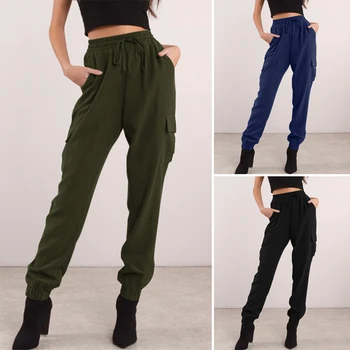 ZANZEA Cargo Pants Women Harajuku BF Loose Pocket Hearm Pants High Waist Loose Female Trousers Streetwear Female Pantalones 5XL
ZANZEA Cargo Pants Women Harajuku BF Loose Pocket Hearm Pants High Waist Loose Female Trousers Streetwear Female Pantalones 5XL