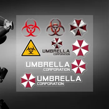 Car Styling Personalized Stickers Umbrella Corporation Cars Door Windows Sticker Decals Accessories for bmw benz
Car Styling Personalized Stickers Umbrella Corporation Cars Door Windows Sticker Decals Accessories for bmw benz
