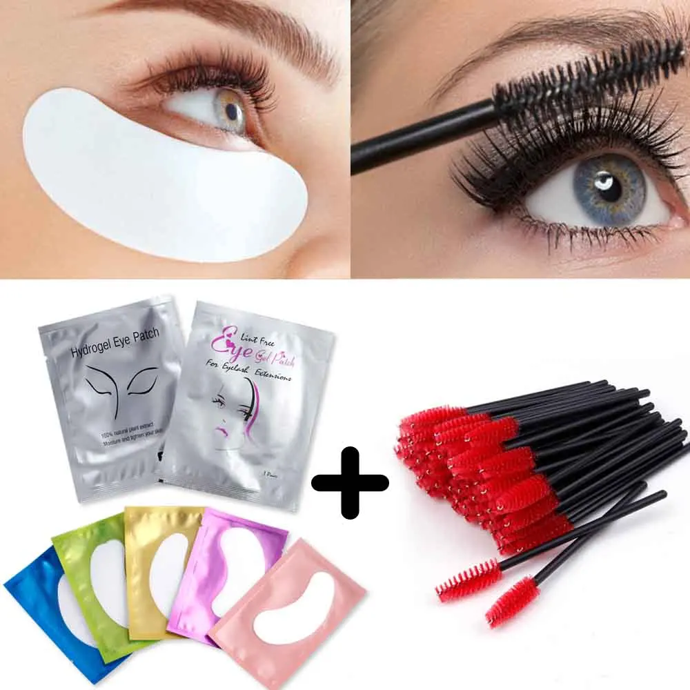 100Pcs Eyelashes Extension Eye Pads Paper Patches Lash Stickers Wrap With 50Pcs Disposable Eyelash Brushes Eyelash Makeup Tools
100Pcs Eyelashes Extension Eye Pads Paper Patches Lash Stickers Wrap With 50Pcs Disposable Eyelash Brushes Eyelash Makeup Tools