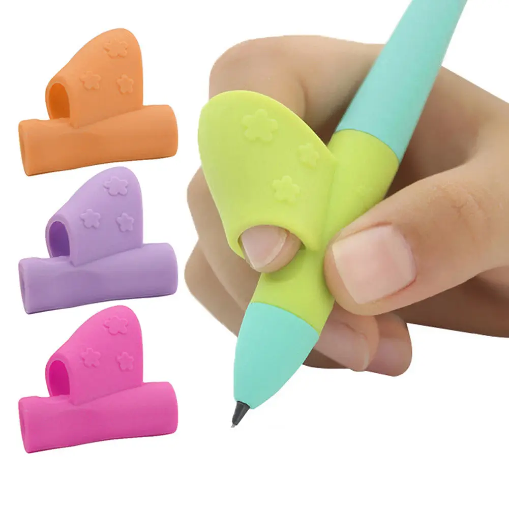 1/3pcs Pencils Handle Right Hand Helps Children Learn Holding Pen And Writing Posture Correction Pencil Grip Loops Color Random
1/3pcs Pencils Handle Right Hand Helps Children Learn Holding Pen And Writing Posture Correction Pencil Grip Loops Color Random