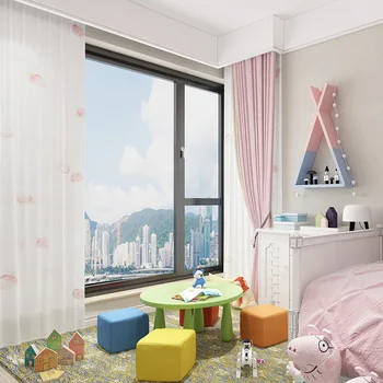 Modern & Minimalism Pink Printed Pattern Girl's Series Curtains for Living Room Bedroom Shade Window Screen morden tulle
Modern & Minimalism Pink Printed Pattern Girl's Series Curtains for Living Room Bedroom Shade Window Screen morden tulle