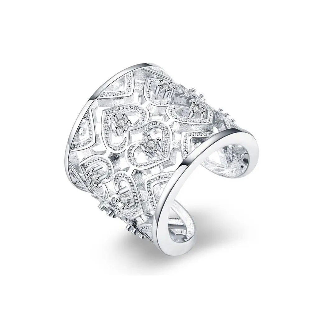 Wedding Jewelry Accessories Rhinestone Open Rings for Women Multi-Heart Finger Ring Decoration Zircon Ring for Bridal
Wedding Jewelry Accessories Rhinestone Open Rings for Women Multi-Heart Finger Ring Decoration Zircon Ring for Bridal