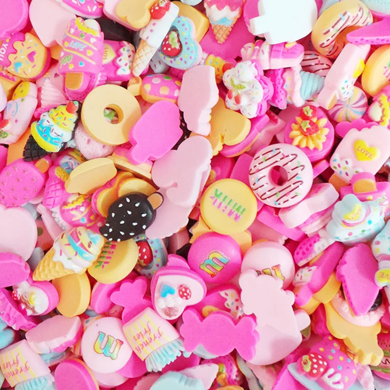 120pcs Resin Charms Mixed Assorted Candy Sweets Flatback Slime Nail Art Decorations Resin Manicure Acrylic 3D Accessories Tool
120pcs Resin Charms Mixed Assorted Candy Sweets Flatback Slime Nail Art Decorations Resin Manicure Acrylic 3D Accessories Tool