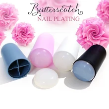 Nouveau 1pc vernis à ongles manucure Image estampage plaque grattoir bricolage décoration des ongles faux ongles(China)