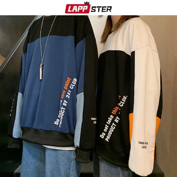 LAPPSTER Men Streetwear Hip Hop Sweatshirts 2020 Mens Color Block Couple Hoodies Casual Korean Fashions Hoodies Pullover Fall
LAPPSTER Men Streetwear Hip Hop Sweatshirts 2020 Mens Color Block Couple Hoodies Casual Korean Fashions Hoodies Pullover Fall