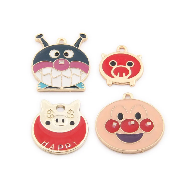 10pcs Cute Anpanman Colorful Enamel Floating Charm Metal Dripping Oil Enamel Charms Pendant for DIY Jewelry Making
10pcs Cute Anpanman Colorful Enamel Floating Charm Metal Dripping Oil Enamel Charms Pendant for DIY Jewelry Making