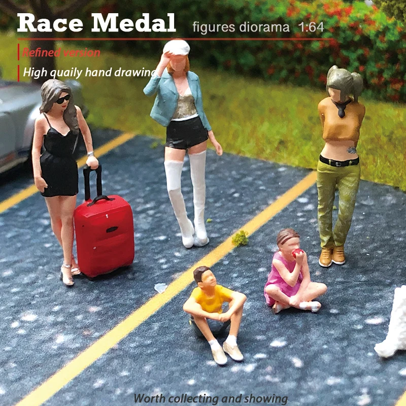 Racemedal1/64 Mini Car Scene Model Fashion Tattoo Girl DIY Hand Painted Exquisite Version Architectural Geo Scene Characters
Racemedal1/64 Mini Car Scene Model Fashion Tattoo Girl DIY Hand Painted Exquisite Version Architectural Geo Scene Characters