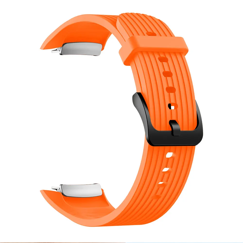 For Samsung Gear Fit 2 SM-R360 Smart Watch Silicone Wrist Band Strap Adjusted 125mm-170mm With Metal Buckle Fashion 
For Samsung Gear Fit 2 SM-R360 Smart Watch Silicone Wrist Band Strap Adjusted 125mm-170mm With Metal Buckle Fashion