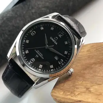Omega- Luxury Brand quartz men Watches Quartz Watch Stainless Steel Strap wristwatch classic fashion women watch 35545
Omega- Luxury Brand quartz men Watches Quartz Watch Stainless Steel Strap wristwatch classic fashion women watch 35545