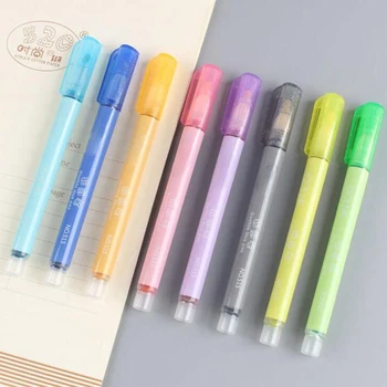8pcs/lot Colorful Double Line Pen Highlighter Fluorescent Marker Candy Color Student Multicolor Hand Note Pen For School Poster
8pcs/lot Colorful Double Line Pen Highlighter Fluorescent Marker Candy Color Student Multicolor Hand Note Pen For School Poster