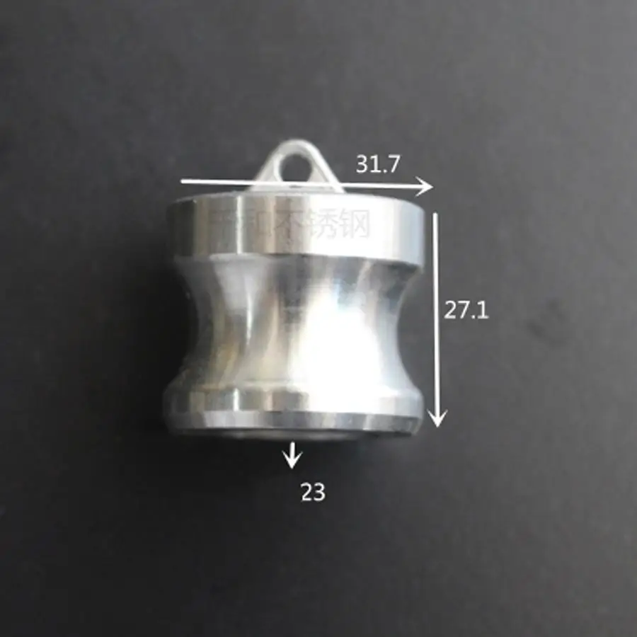 

1/2" End Plug Type DP Camlock Quick Disconnect Coupling 316 Stianless Cam Groove For Hose Pumps Homebrew