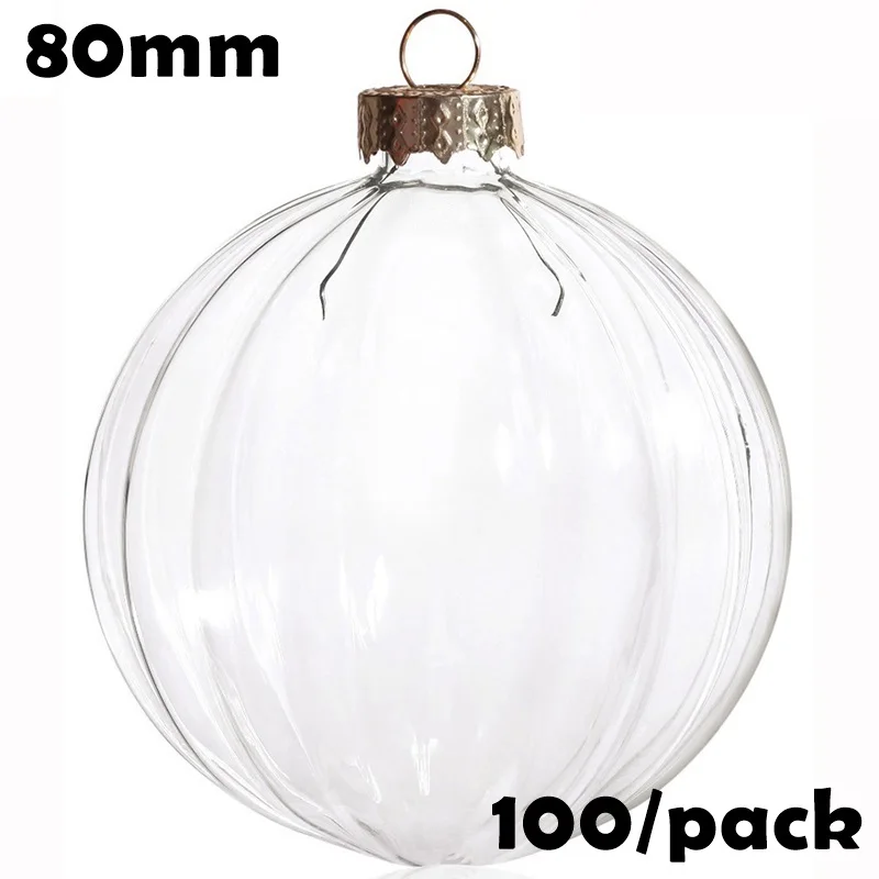 100 Pieces x DIY Paintable Home Wedding Christmas Xmas Decoration Ornament Ball 80mm Glass Stripe Sphere
100 Pieces x DIY Paintable Home Wedding Christmas Xmas Decoration Ornament Ball 80mm Glass Stripe Sphere