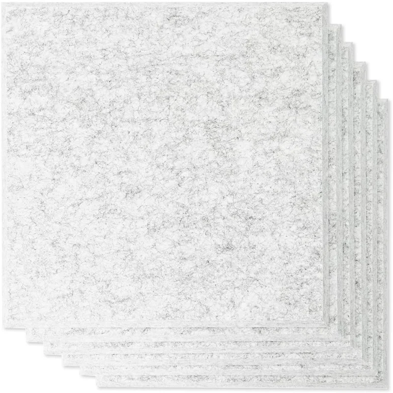 12PCS Acoustic Absorption Panel 12 Inch x 12 Inch x 0.4 Inch Sound Proof Padding for Wall Decoration Acoustic Treatment
12PCS Acoustic Absorption Panel 12 Inch x 12 Inch x 0.4 Inch Sound Proof Padding for Wall Decoration Acoustic Treatment