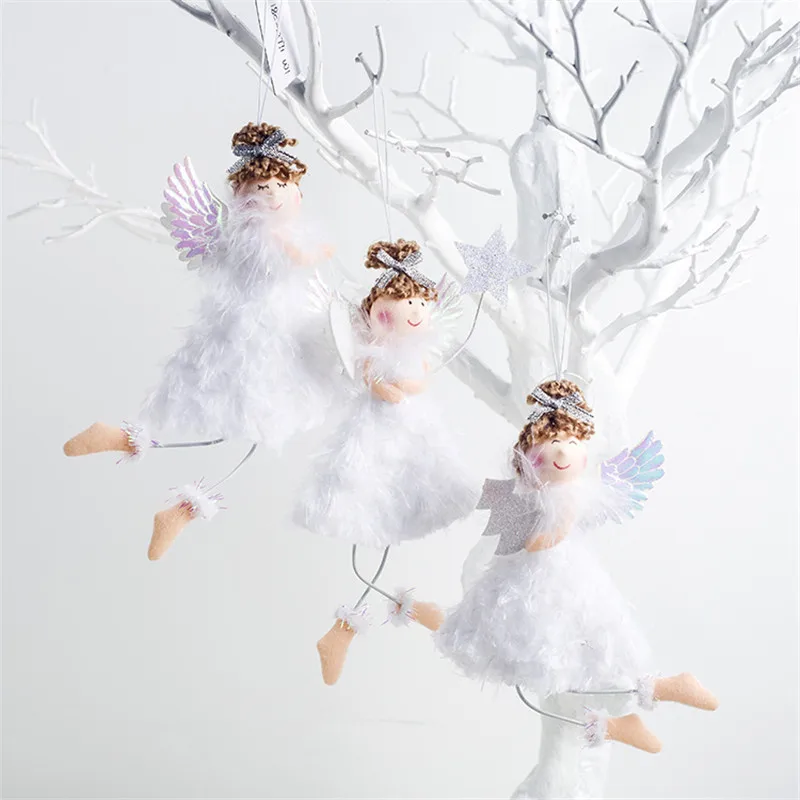 1Pcs Christmas Decorations Pendant Cute White Angel Christmas Tree Pendant For Christmas Party Home Decoration Decorations CX02
1Pcs Christmas Decorations Pendant Cute White Angel Christmas Tree Pendant For Christmas Party Home Decoration Decorations CX02