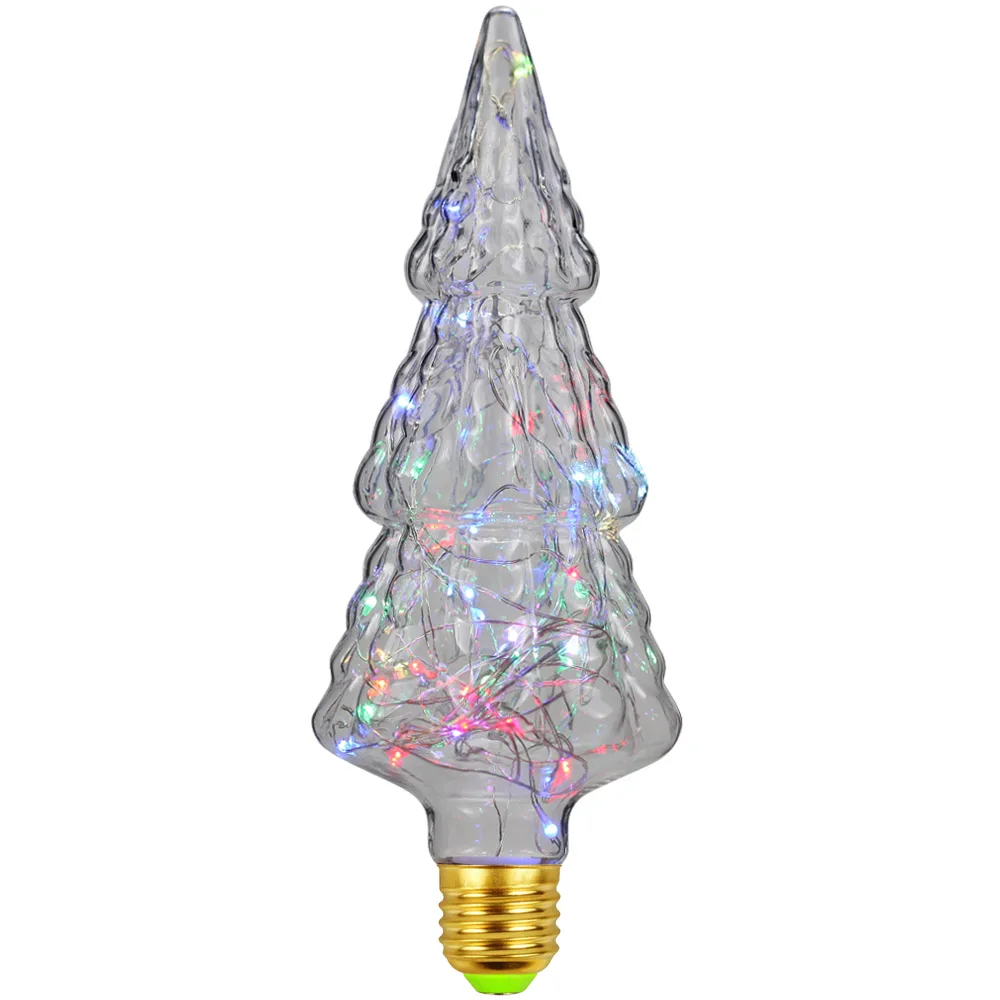 TIANFAN Led Retro Decorative Edison Bulb Copper Wire Christmas Tree Shape Bulb RGB Twinkle E27 220V
TIANFAN Led Retro Decorative Edison Bulb Copper Wire Christmas Tree Shape Bulb RGB Twinkle E27 220V