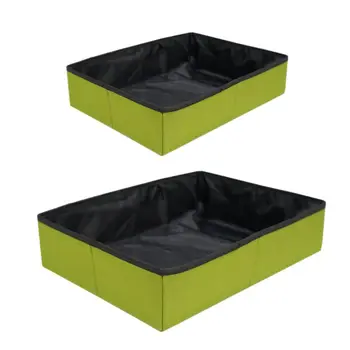 Cat Collapsible Litter Box Waterproof Pet Litter Pan Toilet Portable for Travel Light Weight Foldable Kitten Litter Box
Cat Collapsible Litter Box Waterproof Pet Litter Pan Toilet Portable for Travel Light Weight Foldable Kitten Litter Box