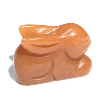Natural Yellow Aventurine Jade Rabbit Sit Animal Carved Crystal Statue Reiki Craft Stone Figurine Home Decor Quartz Luck Gift
Natural Yellow Aventurine Jade Rabbit Sit Animal Carved Crystal Statue Reiki Craft Stone Figurine Home Decor Quartz Luck Gift