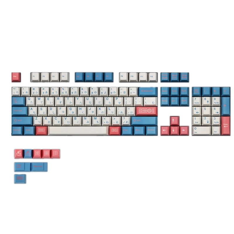 112-Key Bento 5-Sided Sublimation Thickened PBT Keycaps Stepped Opaque Characters, Good Press Keycaps
112-Key Bento 5-Sided Sublimation Thickened PBT Keycaps Stepped Opaque Characters, Good Press Keycaps
