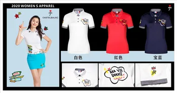 Q2020 Golf Costume Women Spring and Summer Short Sleeve golf T-Shirt Quick-drying Breathable Golf Jersey Golf Clothes
Q2020 Golf Costume Women Spring and Summer Short Sleeve golf T-Shirt Quick-drying Breathable Golf Jersey Golf Clothes