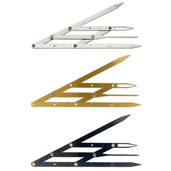 Golden Ratio Eyebrow Ruler Measurement Tool Permanent Makeup Eyebrow Caliper Three-point Positioning Balance Ruler Eyebrow Ruler
Golden Ratio Eyebrow Ruler Measurement Tool Permanent Makeup Eyebrow Caliper Three-point Positioning Balance Ruler Eyebrow Ruler