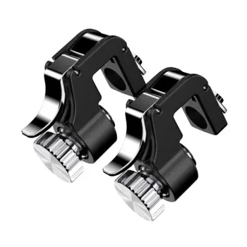 R11 Mini Metal Phone Mobile Gaming Trigger for PUBG Mobile Gamepad Fire Button Aim Key L1 R1 Shooter Assist Game Controller
R11 Mini Metal Phone Mobile Gaming Trigger for PUBG Mobile Gamepad Fire Button Aim Key L1 R1 Shooter Assist Game Controller