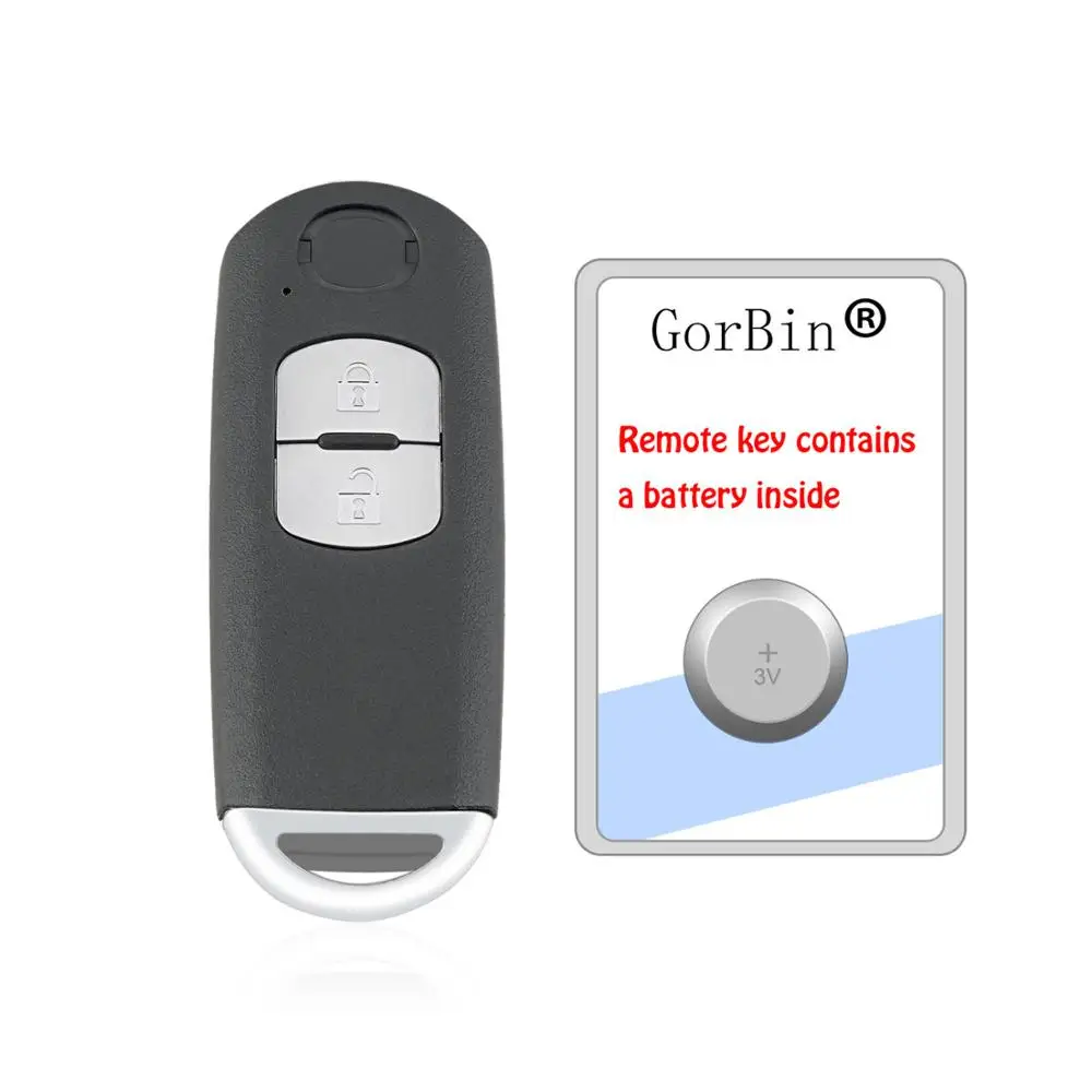 2 Buttons Car Remote Key for Mazda CX-3 CX-5 Axela Atenza 433mhz ID49 Chip Smart Car Key SKE13E-01 or SKE13E-02
2 Buttons Car Remote Key for Mazda CX-3 CX-5 Axela Atenza 433mhz ID49 Chip Smart Car Key SKE13E-01 or SKE13E-02