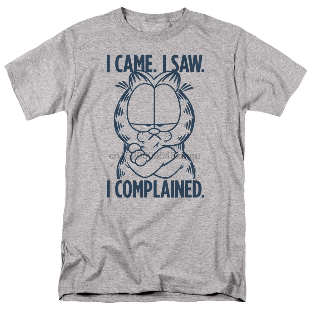 Garfield I Complained Licensed Adult T Shirt Newest Top TeesFashion Style Men Tee100% Cotton Classic tee 2019 hot tees
Garfield I Complained Licensed Adult T Shirt Newest Top TeesFashion Style Men Tee100% Cotton Classic tee 2019 hot tees