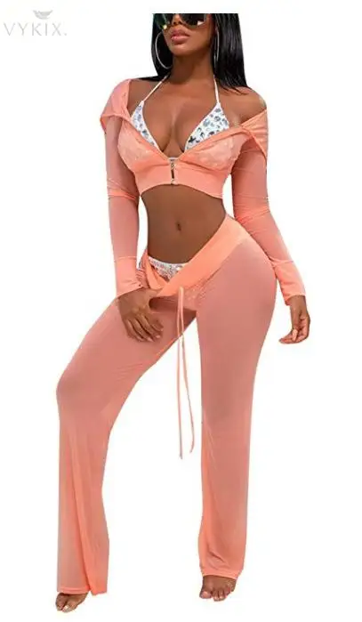 Elegant Crop Top High Waist Gradient Long Sleeve Hollow Out Two Piece Set Sexy Beach Party Clubwear 2 Piece Set Women Tracksuit
Elegant Crop Top High Waist Gradient Long Sleeve Hollow Out Two Piece Set Sexy Beach Party Clubwear 2 Piece Set Women Tracksuit