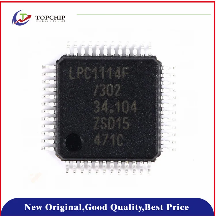 1 шт. новый оригинальный LPC1114FBD48/302 MCU 32BIT 32KB FLASH 48lqfp | Электроника